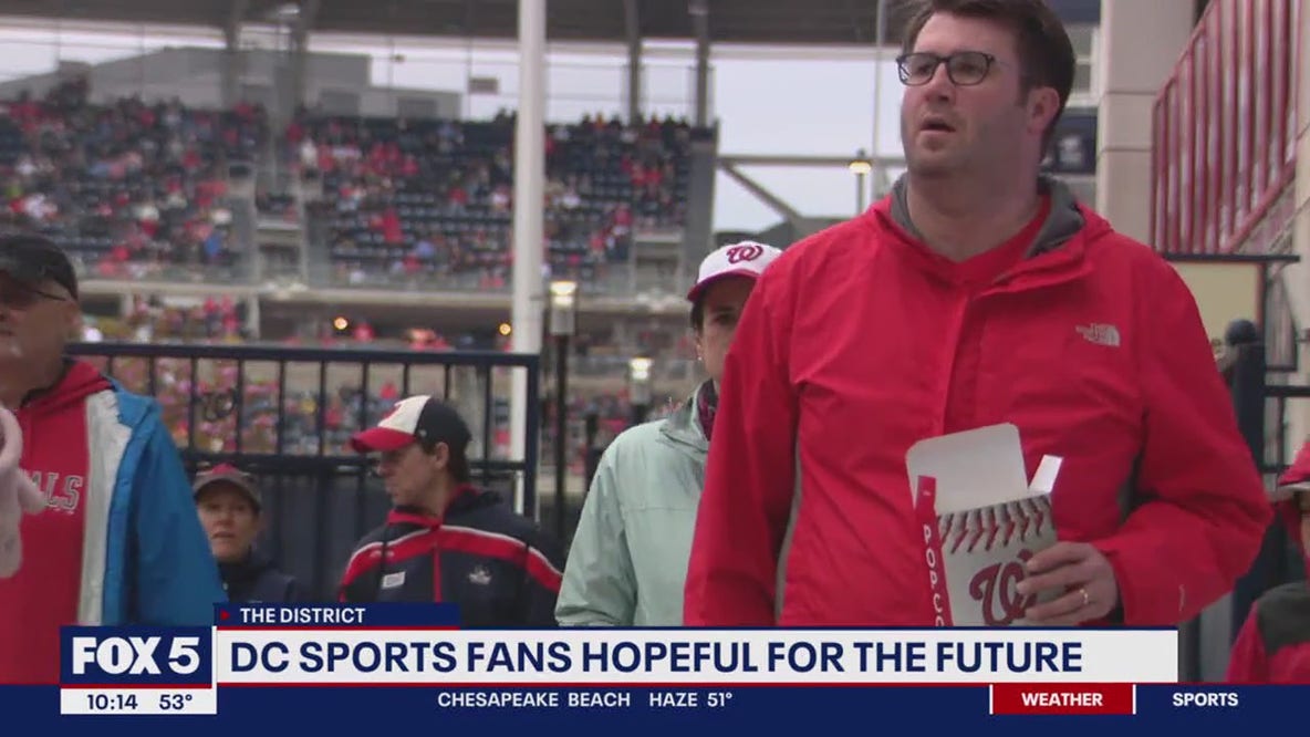 Fans looking forward to future of DC sports